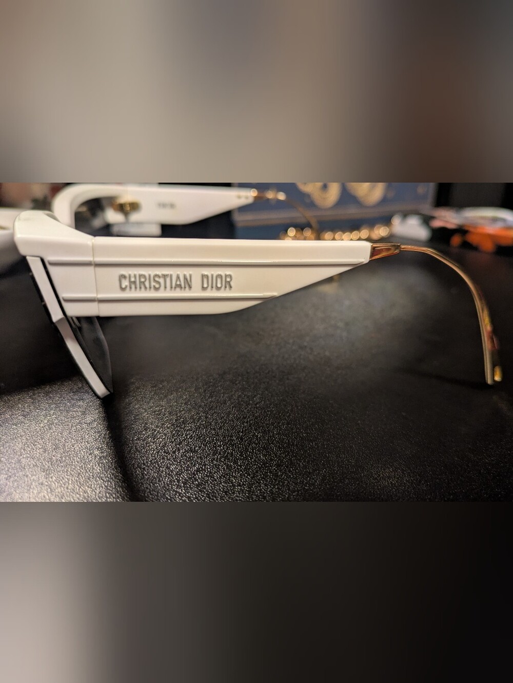 Dior Club M4U White Sunglasses